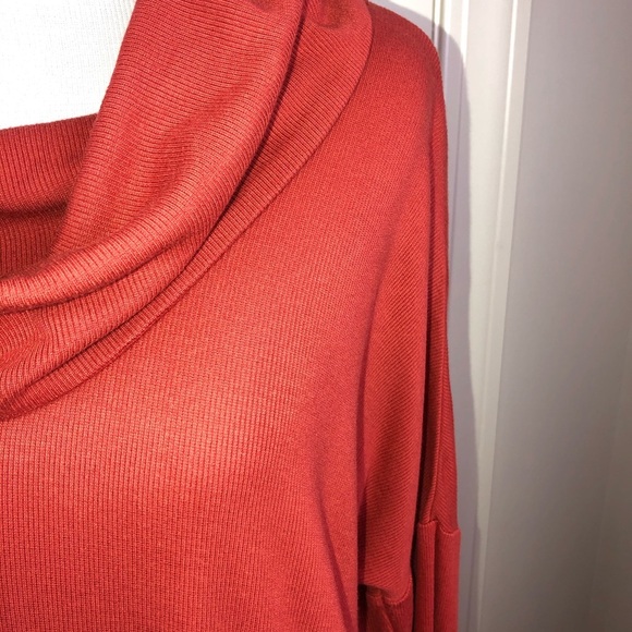 Jack by BB Dakota Hogan Coral Cowl Neck Pullover XS - Picture 5 of 15